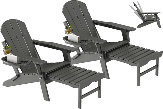 TREVALIS All-Weather Adirondack Chair