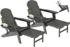 TREVALIS All-Weather Adirondack Chair