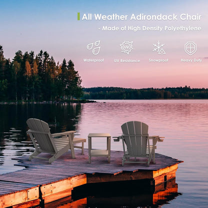 TREVALIS All-Weather Adirondack Chair